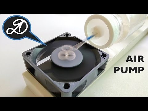 Air Compressor from Cooler DIY. How to make a membrane air pump