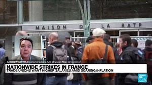 France begins nationwide strike amid soaring inflation
