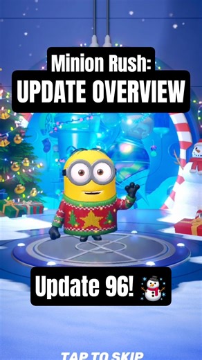 EVERYTHING New in the MINION RUSH: UNITY Christmas Update! ☃️ #shorts #minions #gaming #christmas