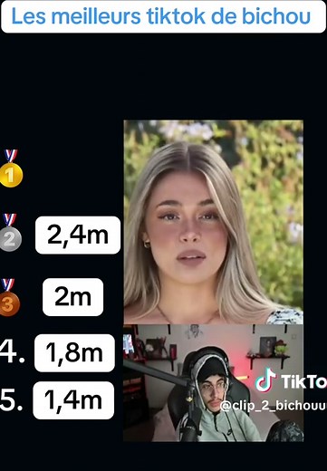 Les meilleurs TikTok de Bichou