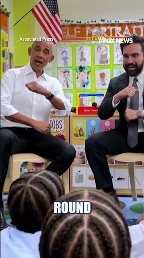 WATCH: Obama, Mamdani sing ‘Wheels on the Bus’ at childcare center #foxnews #news #shorts #obama