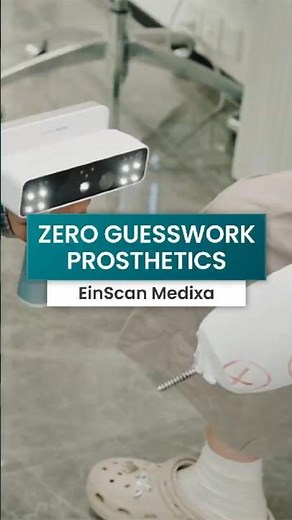 The Ultimate 3D Scanner for Prosthetics | EinScan Medixa
