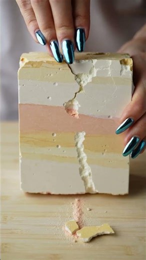 Insanely Satisfying Crunch ASMR 🍊💥 Rainbow Snap & Dry Crumble #shorts #asmrtriggers #relaxing