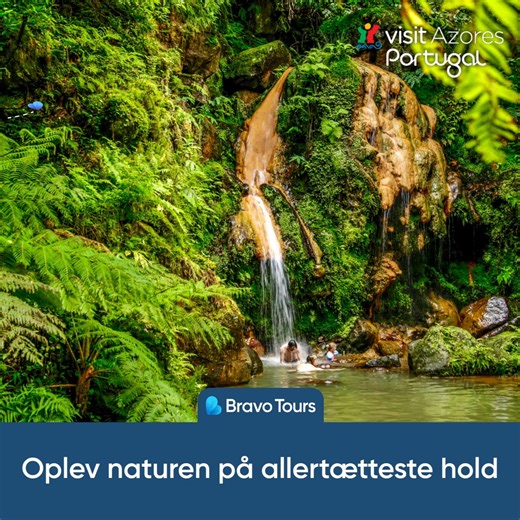 Azorerne er smuk natur, men det er også meget andet. Er du til aktiv ferie venter der store oplevelser på Azorerne fx canyoning, mountainbike, klatring, vandring og meget mere. Tag med på eventyr - tag med til Azorerne 😍 👉 http://fal.cn/r7Ag | Bravo Tours