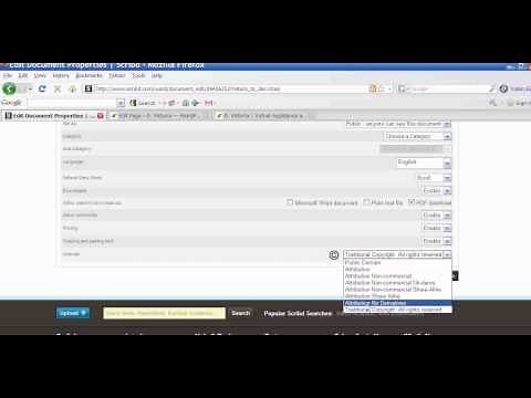 Embedding Documents onto your Website using Scribd