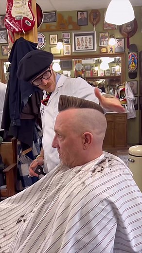 The Psycho Quiff: A Bold Haircut for the Fearless