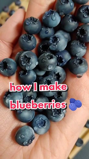 Creating Clay Blueberries: A Step-by-Step Guide
