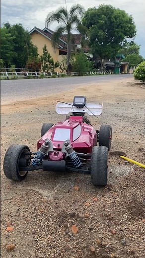 First speed run rc buggy 1/8 🤯🤯#fypシ #rccar #mugen #rcspeedrun #rcbuggy