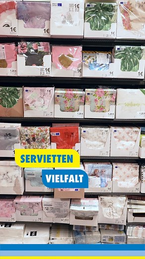 Da freut man sich ja fast, wenn endlich mal was daneben geht. 🍝😱🙌 Servietten gibt es bei uns schon ab 1,00€! | TEDi Deutschland