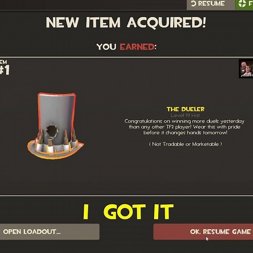 How to get The Dueler Hat #teamfortress2 #tf2 #shorts #tf2exploit