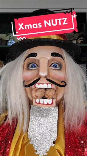 mouthfuls of NUTZ! #dragking #dragqueen #makeup #christmas #xmas