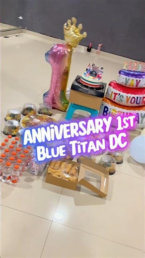 First Bday Blue Titan Dance Crew #dance #trending #dancegroup #anniversary #birthday #fyp #shorts