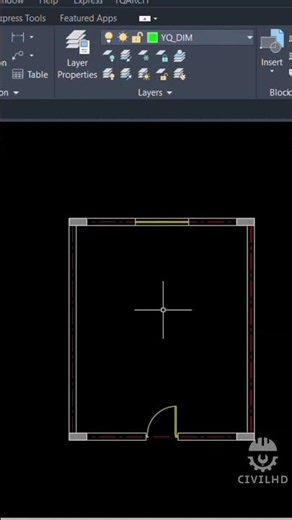 Yqarch plugin tutorial 2 #autocad #autocad2021 #sketchup #yqarch #animation #architecture #tutorial