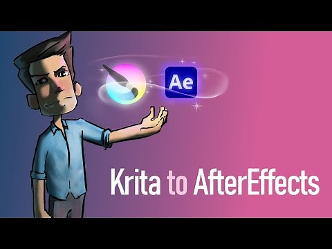 Best way to export your animation from Krita to Aftereffects