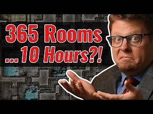 Can I make a 365 Room Dungeon for New Year's in just 10 Hours?!