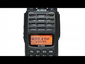 Alinco DJ-VX50 Programming Software, Firmware and Cable