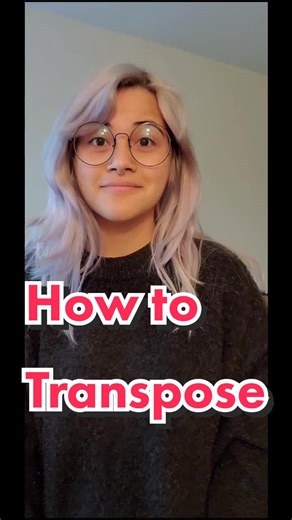 i havent done a tiktok lesson in a while #musiclesson #transpose #music #band #banddirector #bandgeek #howtomusic