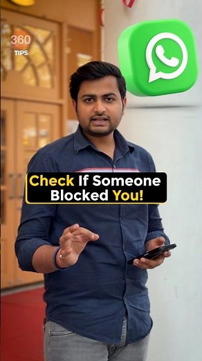 Check If Someone Blocked You Or Not! #whatsapp #whatsapptricks #tipsandtricks #howto #block