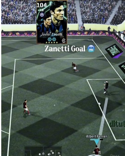 Zanetti Goal in Football