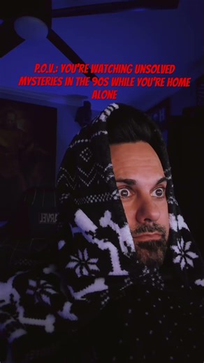 Watching unsolved mysteries while you’re home alone. #90skids #90s #90skids #scary #80s #80stv