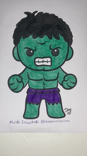 Desenhos do Hulk: Colorindo para Crianças
