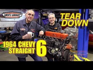 Chevy 230 Inline 6 Complete Tear Down - 1964 BelAir