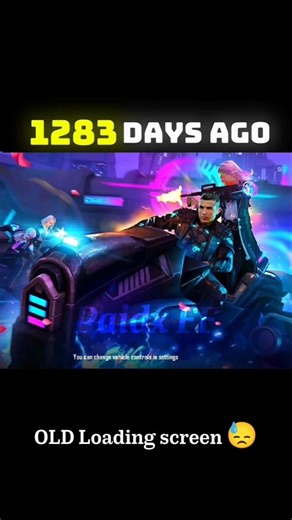 Old loading screen 😓🥺 #freefire #freefiresadstatus #shorts