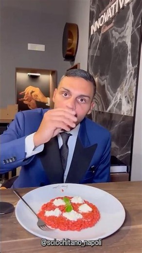 Something like a pizza made by an Italian seafood restaurant owner