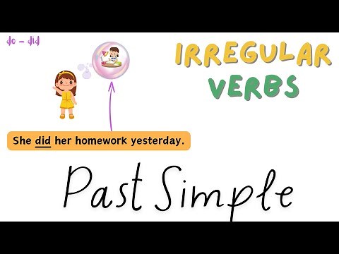 Irregular verbs for kids | Past Simple | English Grammar