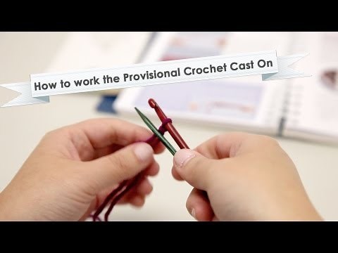 How to Provisional Cast On with a Crochet Hook