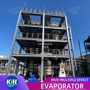 [Hot Item] Multiple Effect Wastewater Vacuum Evaporation Crystallization Double-Effect Evaporator