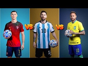 Ronaldo vs Messi vs Neymar | Ultimate Comparison – Who’s the Best?
