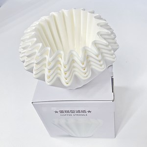 [Hot Item] Factory Outlet Bowl Wave Coffee Filter Papers for Commercial Coffee Machine