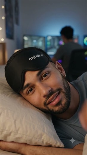 Better sleep starts this Sleep Mask