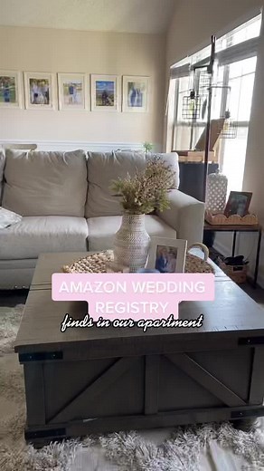 Amazon Wedding Registry Finds in Our Apartment Tour