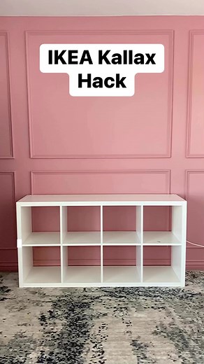 Checkout this IKEA Kallax hack! #ikeahack #ikeakallax #diyprojects | Designing Parkside