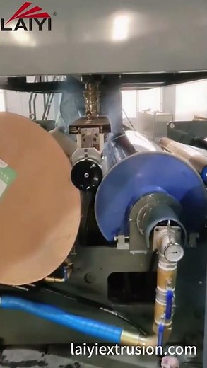 Card Protection Film Extrusion and Lamination Machine Trial machine Video #machine #factoryproducts