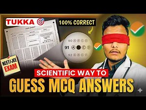 Scientific MCQ Guessing Tricks for Exams 🔥| *TUKKA STRATEGY WITH PROOF* How to Guess MCQ Correctly