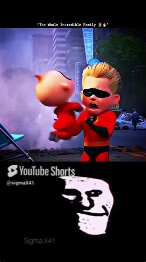 The Whole Incredible Family 🔥 | Best Animated Superhero Moments | #Shorts