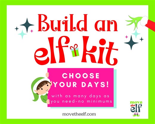 Build Your Own Elf Kit | Holiday Elf Scenes, Miniature Props - Etsy