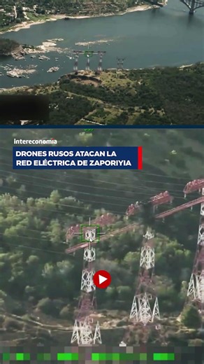 🚨⚡ Russian drones attack Zaporizhzhia power grid, increasing pressure on Ukraine