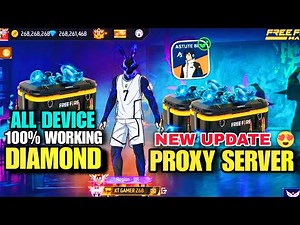 DIAMOND USE :- PROXY SERVER | Free Fire VIP Pro xy Trick (Safe for Kids!)