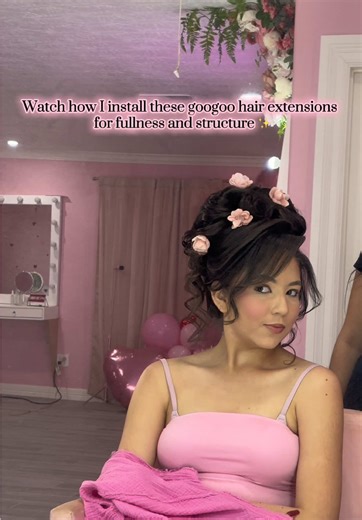 Perfect Hair Placement with Goo Goo Hair Extensions