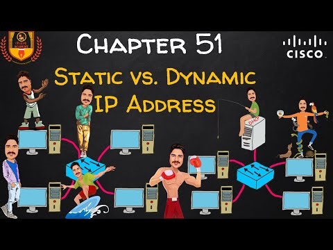 Static vs Dynamic IP addresses | DHCP Explained - Dynamic Host Configuration Protocol | CCNA 200-301