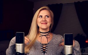 【ASMR】Maria姐姐换了新麦之后开心地测试各种触发音