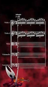 Hollow Knight: Silksong - Trailer OST Arrangement for String Quintet