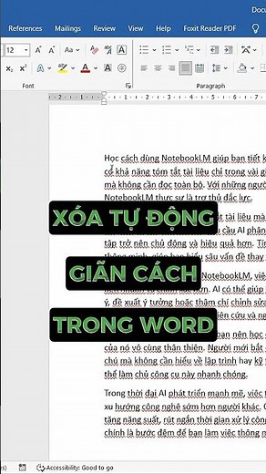 Hướng dẫn cách xóa giãn cách trong Word