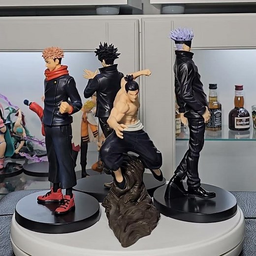 Ultimate Jujutsu Kaisen Figurine Set – Itadori, Gojo, Fushiguro & Aoi Todo Collectables!