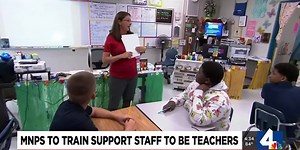 MNPS supports staff training to become teachers through scholarship program