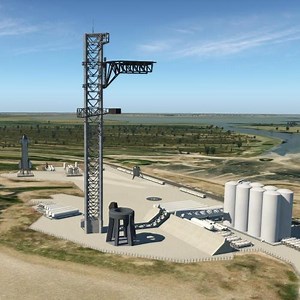 Boca Chica Texas - SpaceX Launch Site